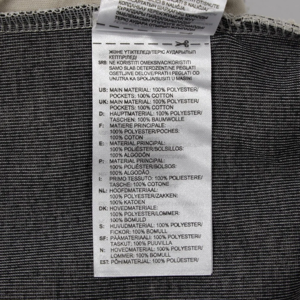 Reebok Men's Long Sleeve MYT OTH Pocket Oversize Sweatshirt Hoodie Stucco Size M - Picture 11 of 11